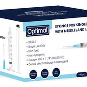 Optimal Syringes with Needle