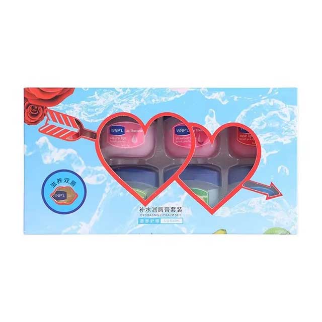 4Pcs Natural Lip Balm Set – Plant-Based Moisturizing & Whitening Lip Care for Dry, Cracked Lips