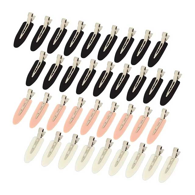 4Pcs No Bend Hair Clips Set – Seamless Hairpins for Makeup, Face Washing & Styling | Women & Girls Accessories