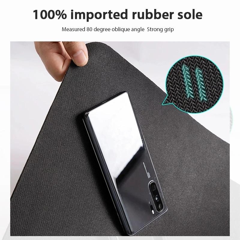 50*80cm Rectangular Absorbent Anti Slip Rubber Quick Dry Bath Mat (EGM033)