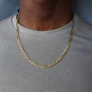 Collier uni en acier inoxydable de 4mm (EGN089)