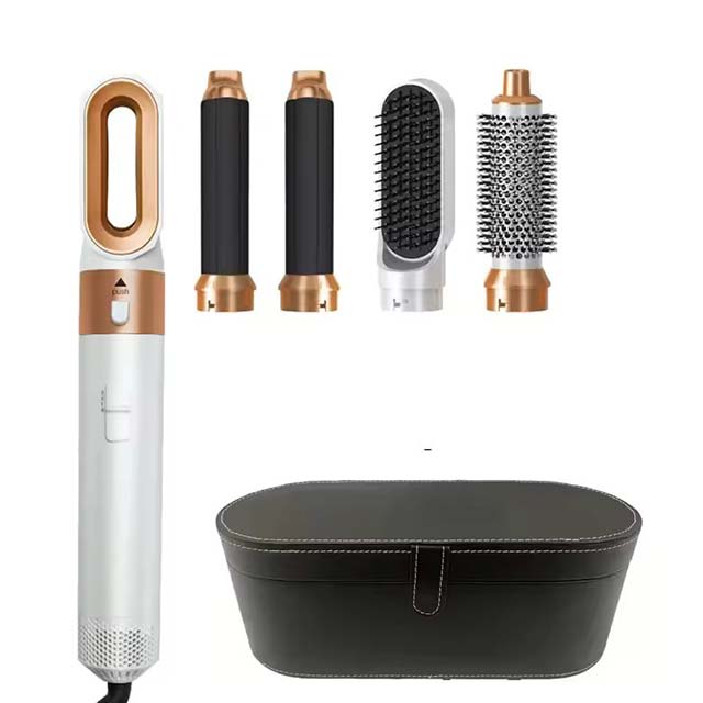 5-in-1 Hair Dryer & Styling Set - Professional Curling Iron, Straightener, and Hot Comb for Dyson Airwrap - Household Hair Tool