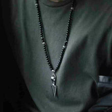 5 Shapes Matt Beads Necklace(EGN146)