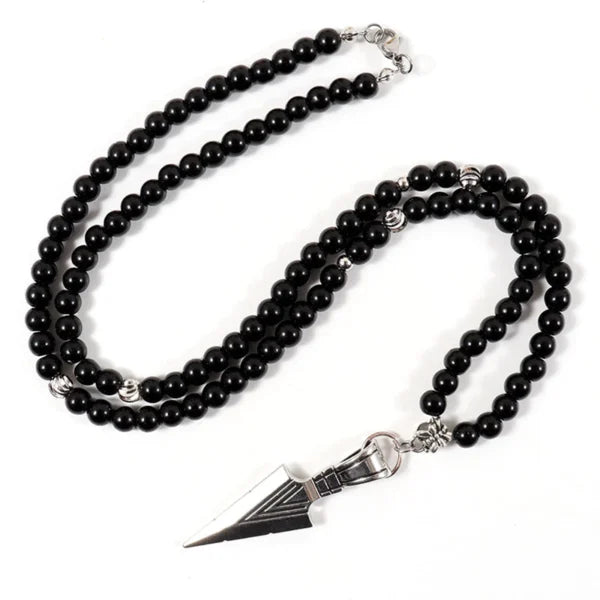 5 shapes shiny beads necklaceegn145 gallery img 1