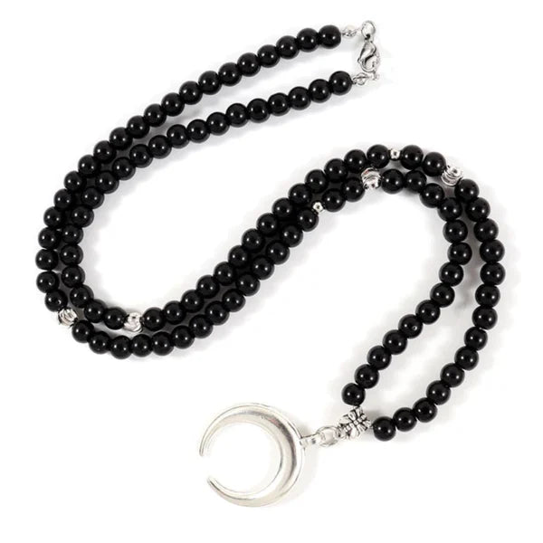 5 shapes shiny beads necklaceegn145 gallery img 4