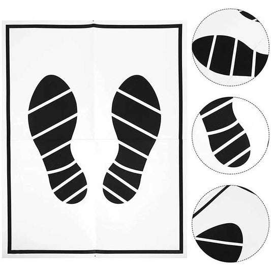 50PCS Disposable Car Foot Mats – Portable Paper Vehicle Floor Protectors for Interior Protection & Auto Accessories