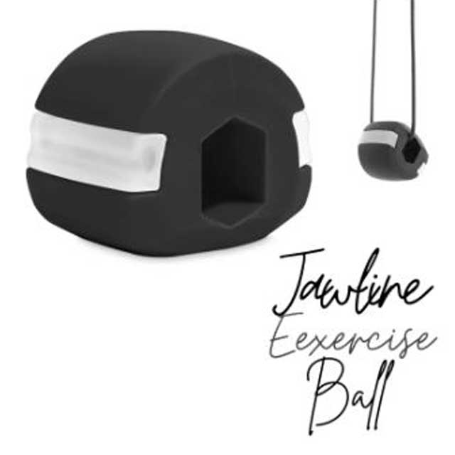 50lbs Jawline Shaper Ball – Resistance Trainer for Jaw Sculpting &amp; Facial Toning for Men &amp; Women