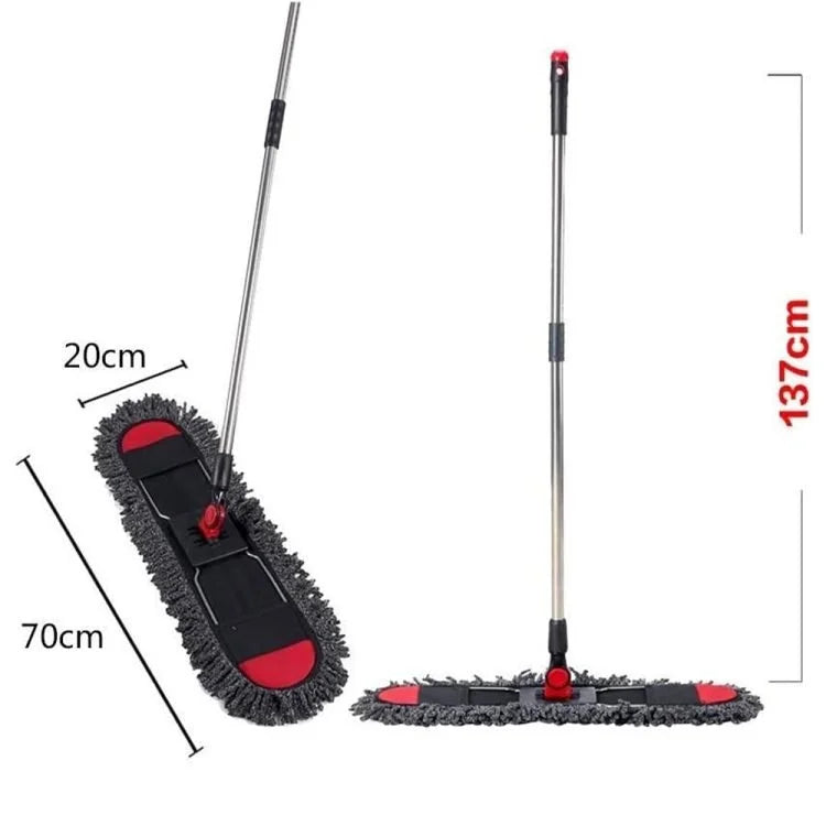 Large Microfiber Floor Mop – Professional Wet & Dry Cleaning Mop for Hardwood, Tile, Laminate, Office & Garage Floors