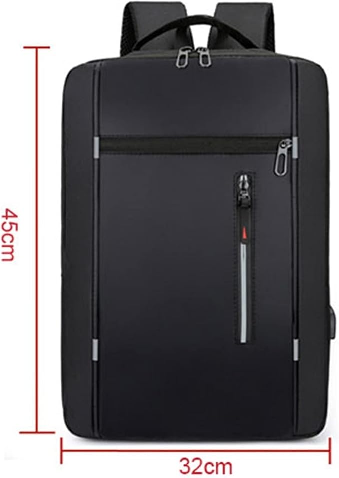 Waterproof Hiking & Laptop Backpack for Men – Large Capacity Business, School & Travel Backpack (Gray)