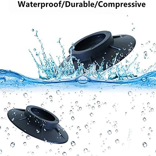 1 PIÈCE Patins anti-vibration – Pieds en caoutchouc antidérapants amortisseurs pour lave-linge et sèche-linge (silencieux et stables)