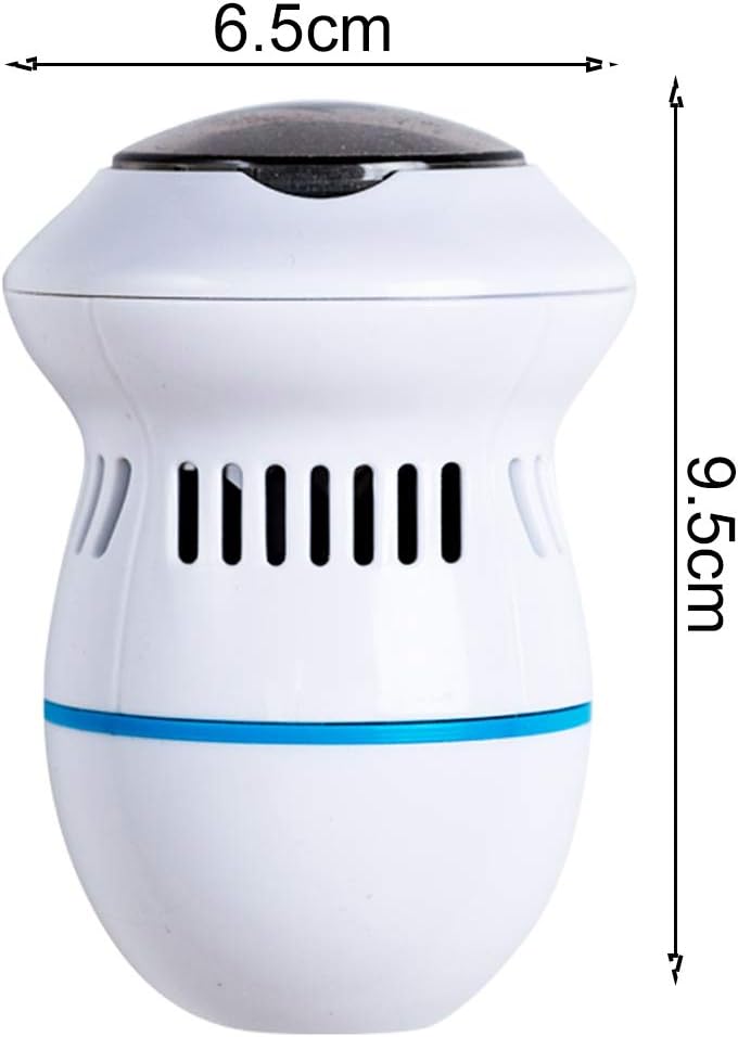 Râpe électrique anti-callosités – Ponceuse à pied électronique rechargeable – Outil de pédicure USB portable avec brosse de nettoyage pour éliminer les peaux mortes, sèches et dures