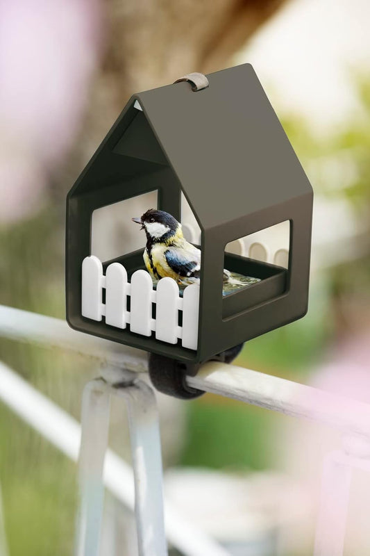 Universal Balcony Railing Mount Bracket – Adjustable Holder for Bird Feeders, Birdhouses & Planters