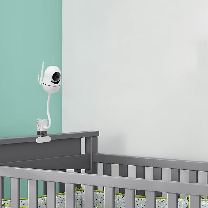 40cm Flexible Baby Monitor Mount – Universal Clip-On Holder for HelloBaby, ANMEATE, Bonoch & More