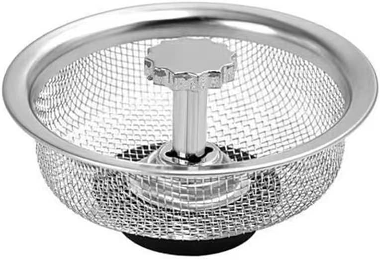 Remplacement de la crépine d'évier de cuisine | Panier de vidange en maille d'acier inoxydable et filtre de trou d'évacuation