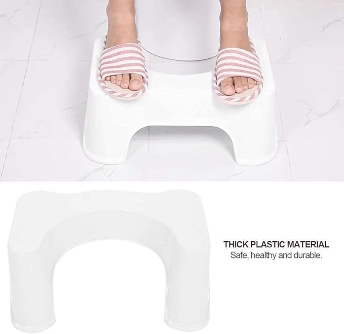 Squatting Toilet Stool – Non-Slip Bathroom Foot Rest for Comfortable & Natural Toilet Posture