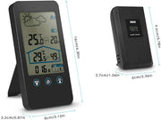 Baldr Wireless Digital Weather Station with Outdoor Sensor | Indoor & Outdoor Temperature, Humidity, Clock & Weather Forecast