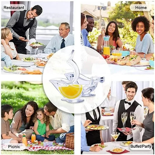 Bird-Shaped Manual Citrus Juicer – Mini Handheld Lemon, Orange & Pomegranate Squeezer