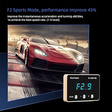 Contrôleur de Réponse d'Accélérateur Électronique Intelligent 9 Modes – Accélérateur de Course avec 9 Modes de Conduite
