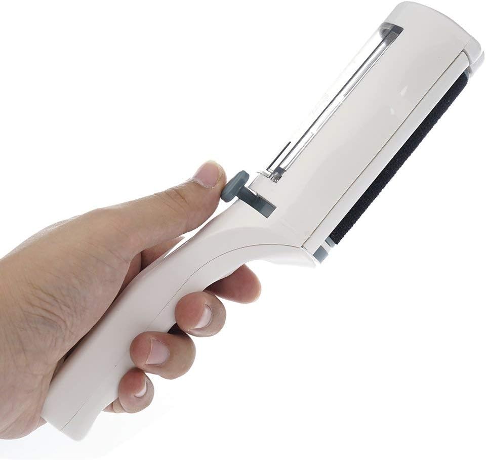 Nouvelle version anti-poils pour animaux – Brosse magique anti-peluches pour poils de chien et de chat – Outil double face autonettoyant pour vêtements, meubles, tapis et intérieurs de voiture