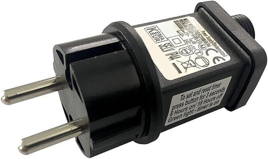 31V LED Transformer Plug with 8 Modes & 6H Timer | Adapter