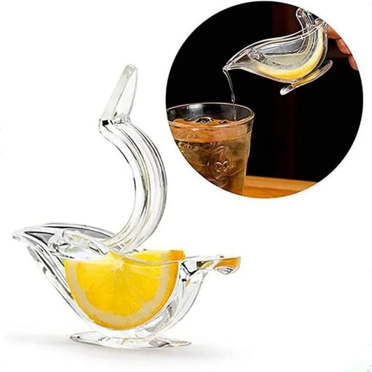 Bird-Shaped Manual Citrus Juicer – Mini Handheld Lemon, Orange & Pomegranate Squeezer