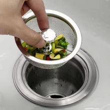 Remplacement de la crépine d'évier de cuisine | Panier de vidange en maille d'acier inoxydable et filtre de trou d'évacuation