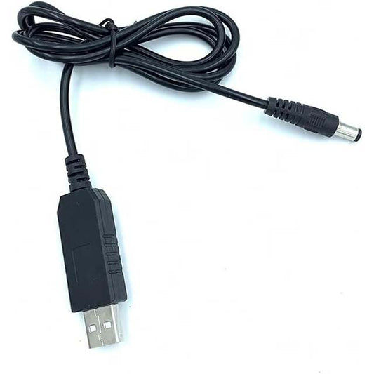 5V DC to 12V DC USB Power Cable Adapter – Data Charger Plug Boost Converter for Mobile &amp; Portable Electronics