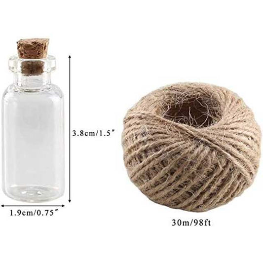 5ml Clear Mini Glass Bottles