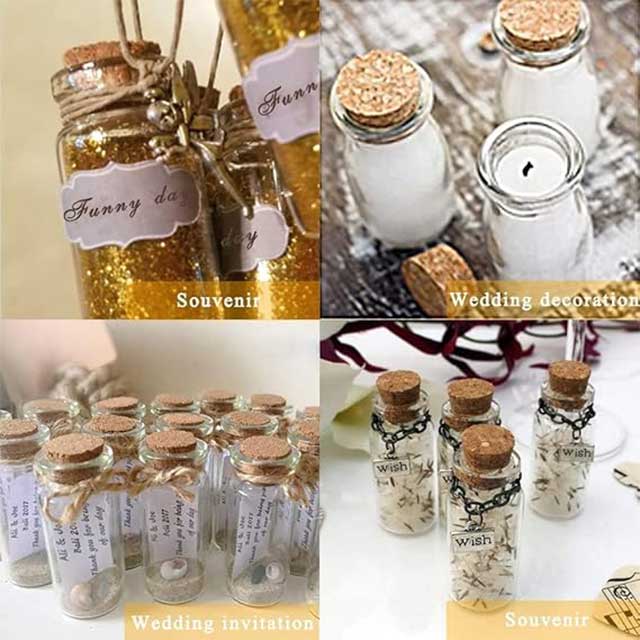 5ml Clear Mini Glass Bottles