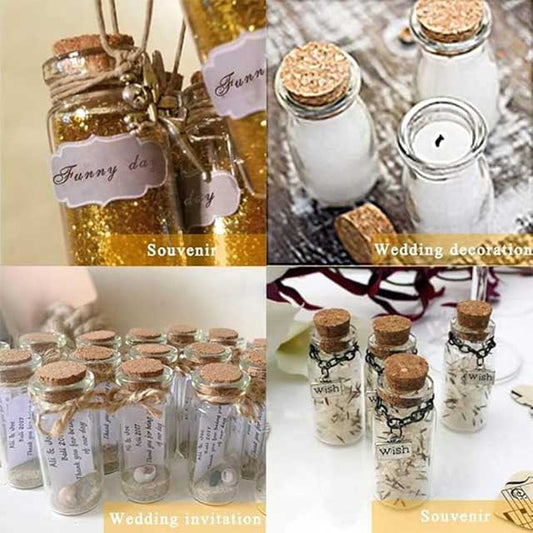 5ml Clear Mini Glass Bottles