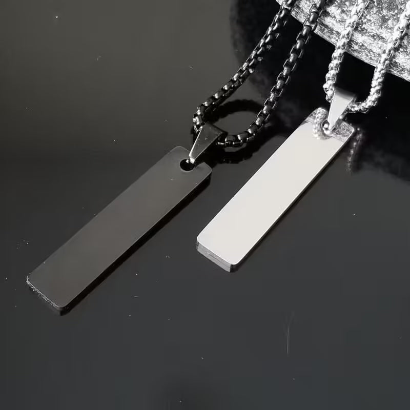 5mm*40mm Pendant Plain Necklace (EGN024)