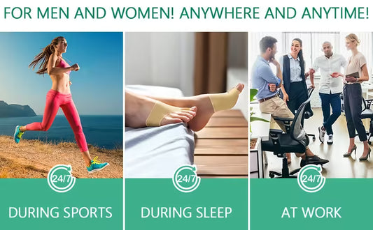 جهاز تقويم العظام لفصل أصابع القدم وتصحيح إبهام القدم - جهاز ضبط عظام القدمين - جهاز تقويم الجوارب للعناية بالقدمين 