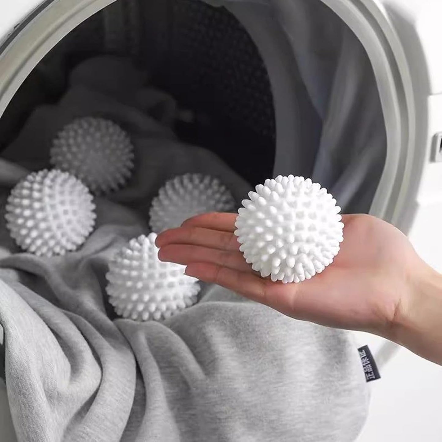 1 Piece Reusable Silicone Anti-Fouling Laundry Balls – Essential Drum Cleaning & Anti-Tangle Supplies