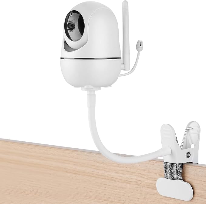 40cm Flexible Baby Monitor Mount – Universal Clip-On Holder for HelloBaby, ANMEATE, Bonoch & More
