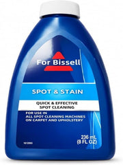 Spot & Stain Carpet & Upholstery Cleaner 236ml – Fabric Sofa & Carpet Stain Remover Compatible with Bissell Cleaning Machines