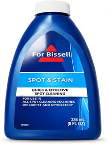 Spot & Stain Carpet & Upholstery Cleaner 236ml – Fabric Sofa & Carpet Stain Remover Compatible with Bissell Cleaning Machines