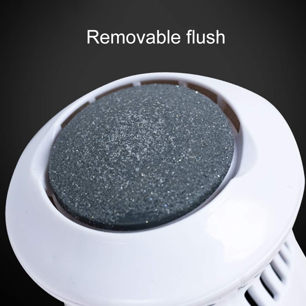 Râpe électrique anti-callosités – Ponceuse à pied électronique rechargeable – Outil de pédicure USB portable avec brosse de nettoyage pour éliminer les peaux mortes, sèches et dures