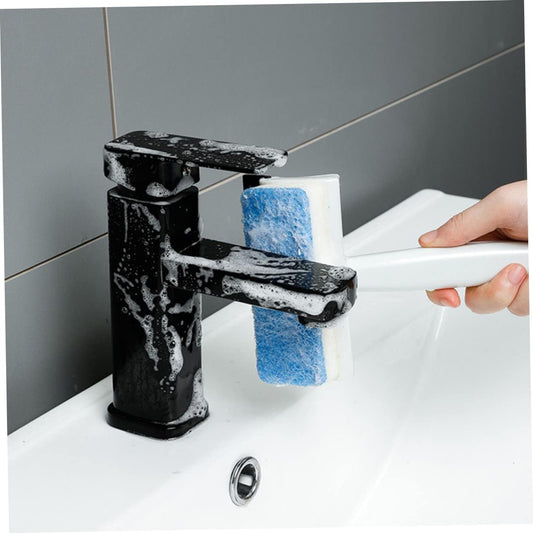 Double-Sided Window Squeegee Cleaning Brush for Bathroom Glass & Window Washing Tool