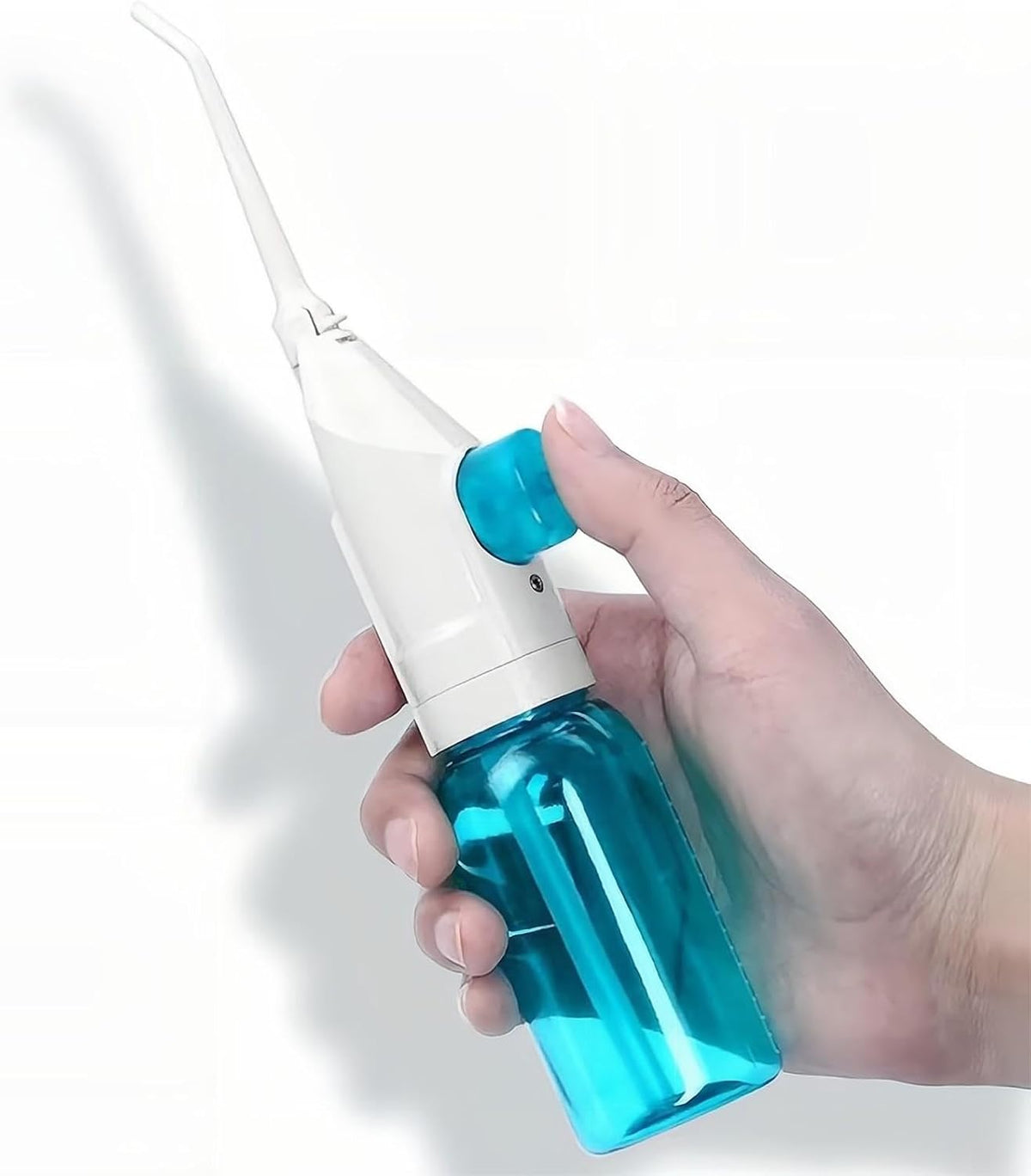 Hydropulseur Portable Électrique à Haute Pression – Irrigateur Oral Manuel Professionnel à Jet Pulsé – Nettoyage en Profondeur des Dents et Gencives – Hydropulseur Dentaire Rechargeable et Étanche (1 pièce)