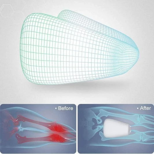 Memory Foam Leg Pillow – Ergonomic Knee Support Cushion for Side Sleepers & Comfortable Sleep