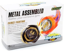 OBEST Metal Battle Spinning Top Set – Burst Battle Gyro Toy for Kids Ages 6+