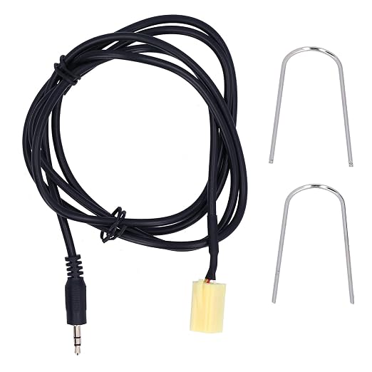 6-Pin AUX-IN Cable for Fiat Grande Punto – 3.5mm Audio Jack Adapter, 150cm Replacement Lead