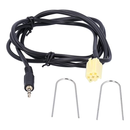 6-Pin AUX-IN Cable for Fiat Grande Punto – 3.5mm Audio Jack Adapter, 150cm Replacement Lead