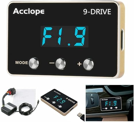 Contrôleur de Réponse d'Accélérateur Électronique Intelligent 9 Modes – Accélérateur de Course avec 9 Modes de Conduite