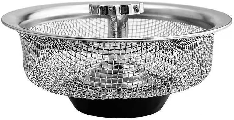 Remplacement de la crépine d'évier de cuisine | Panier de vidange en maille d'acier inoxydable et filtre de trou d'évacuation