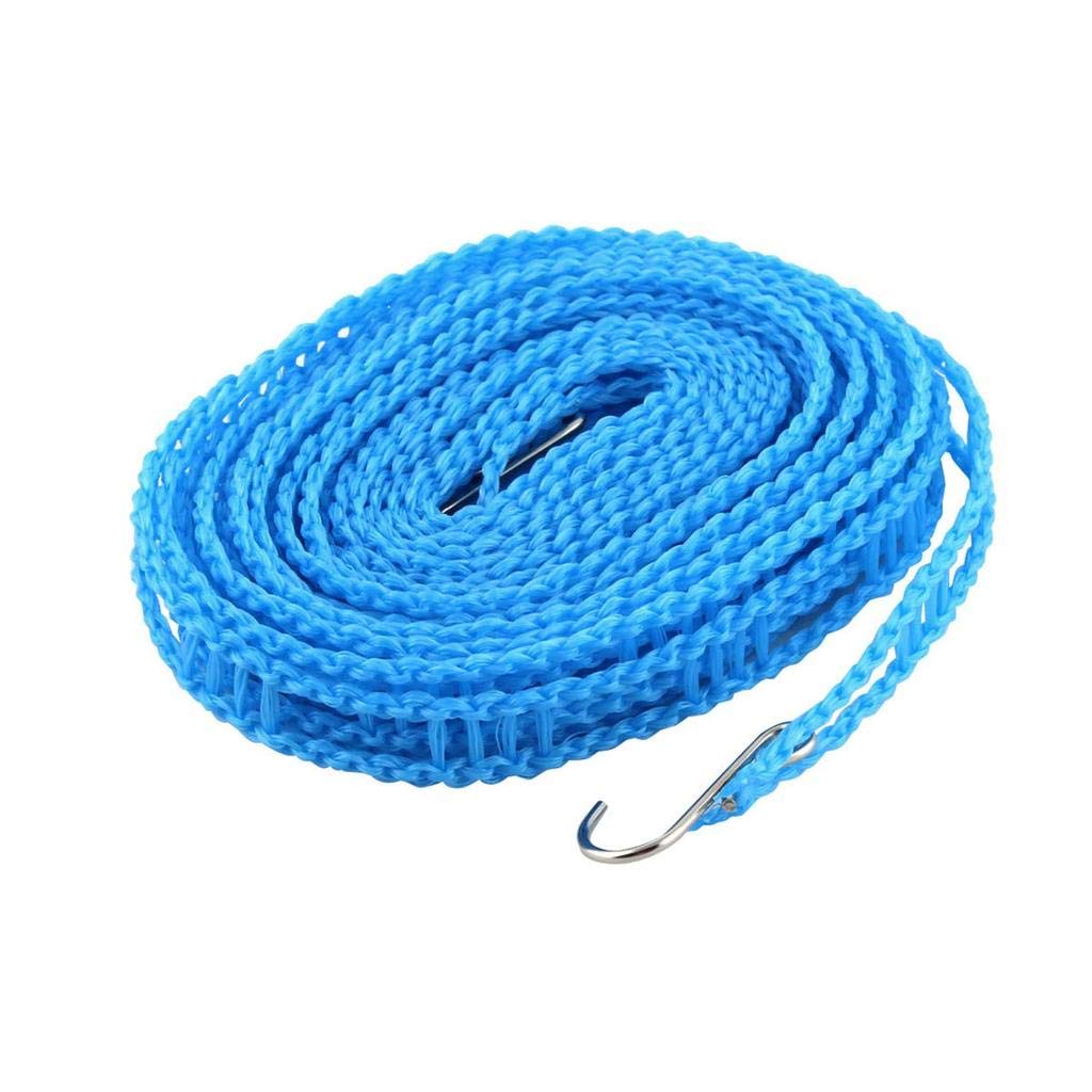10 Meters Heavy-Duty Nylon Outdoor Clothesline – Non-Slip Windproof Laundry Rope (5m/10m) for Travel, Business, and Home Organization