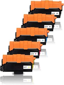 Compatible Brother TN-247 Laser Toner Cartridge Set – Black, Cyan, Magenta & Yellow for HL, DCP & MFC Printers