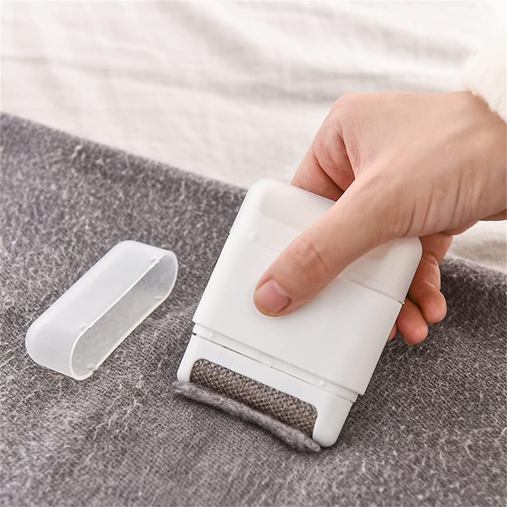 Mini rasoir anti-bouloches double tête – Éliminateur manuel de boules de poils et rasoir portable pour vêtements, pulls et meubles