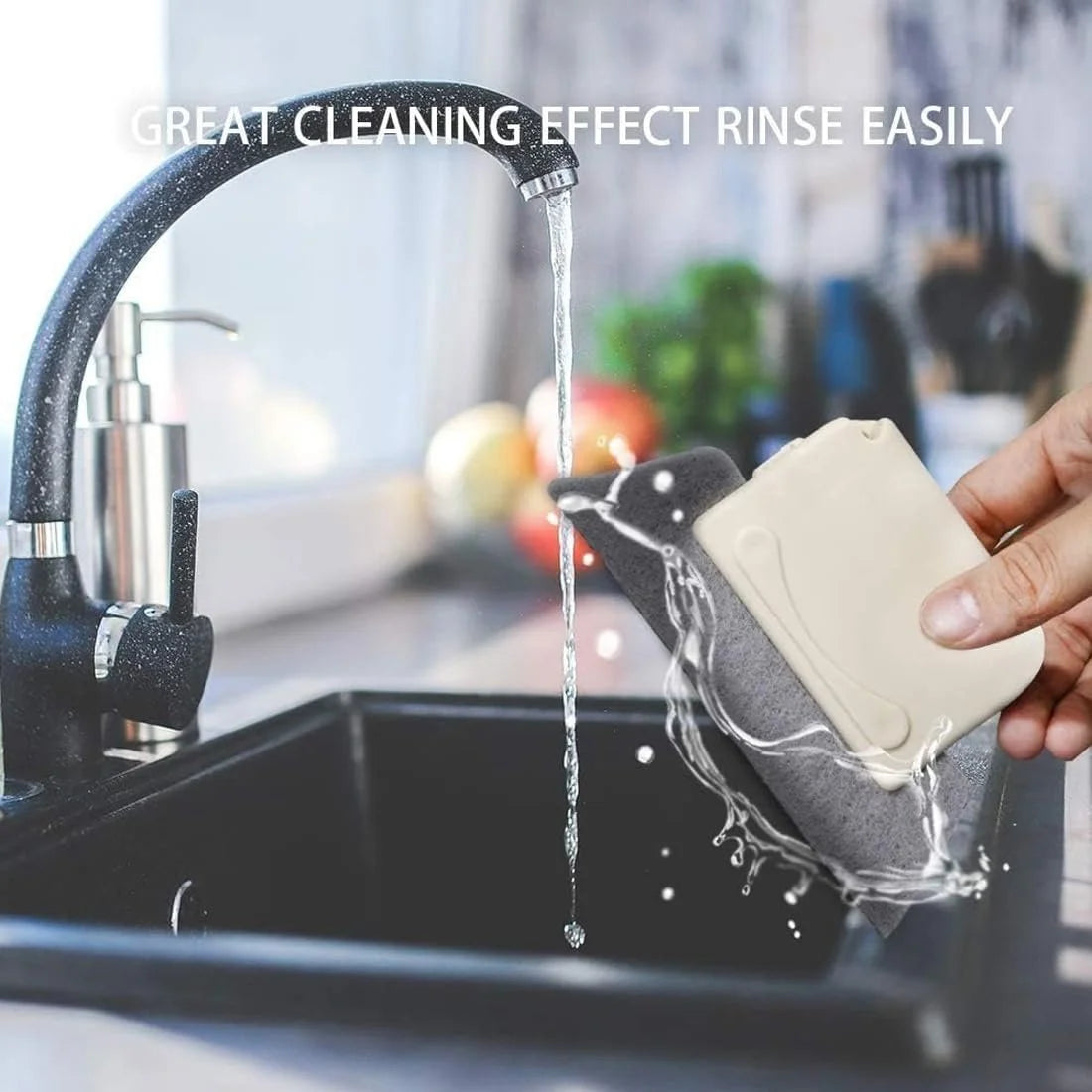 Window Track Cleaning Brush – Handheld Crevice Cleaner for Sliding Door Tracks, Window Frames & Air Vents