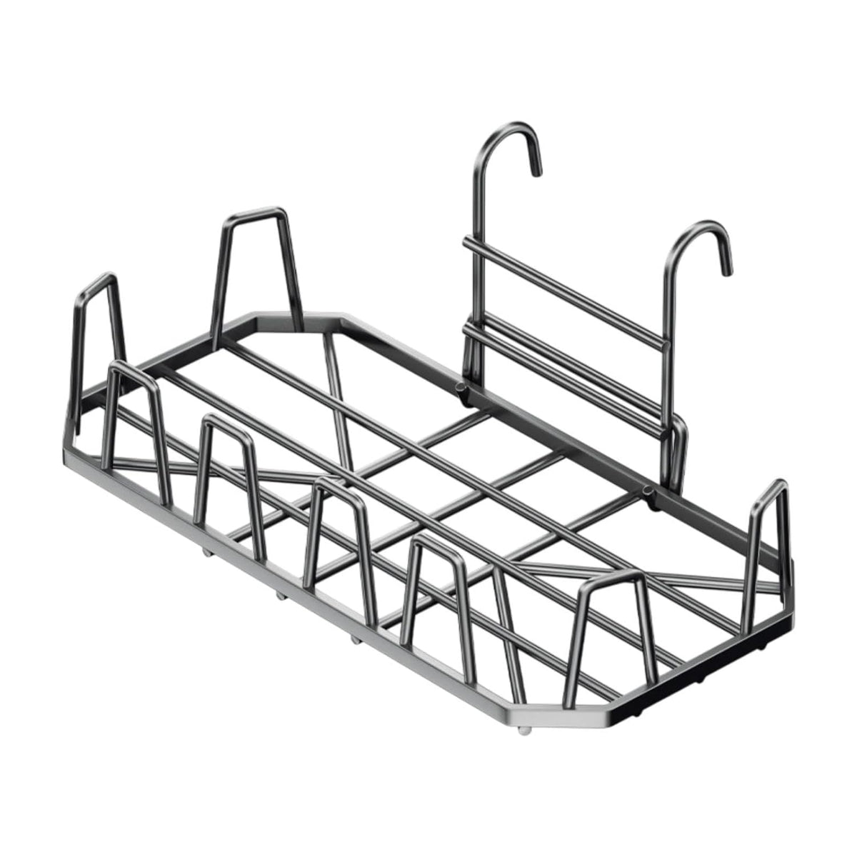 Multi-Functional Balcony Drying Rack – Portable Indoor/Outdoor Shoe Drying Railing & Windowsill Hanging Minimalist Clothes Storage Stand